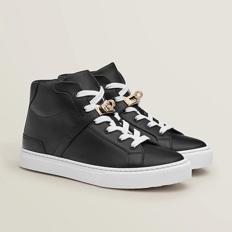 Giày Hermes Daydream Sneaker Nữ Đen Trắng Vàng Hồng